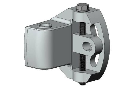 Armverbinding Kapsteun antraciet LINKS & RECHTS - 50mm