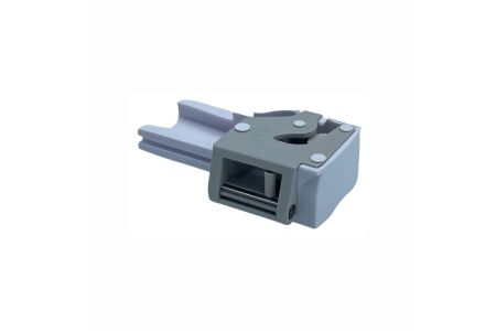 Plissegordijn koordrem - links