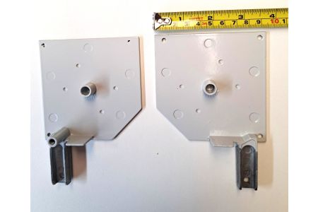 Ritz Screen Zijkapje Licht GRIJS met stift 95