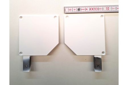 Ritz Screen Zijkapje WIT  ZONDER stift 95